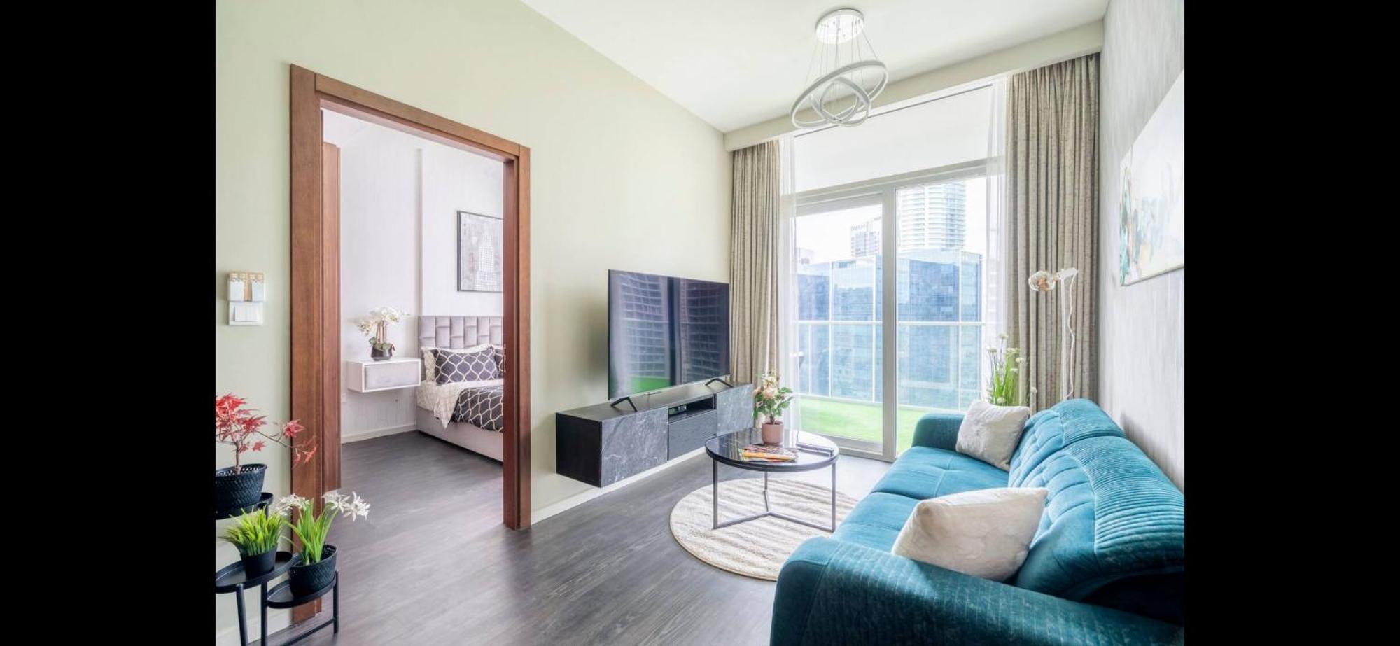 Luxury 2 Bedroom With Burj Khalifa View Dubai Bagian luar foto