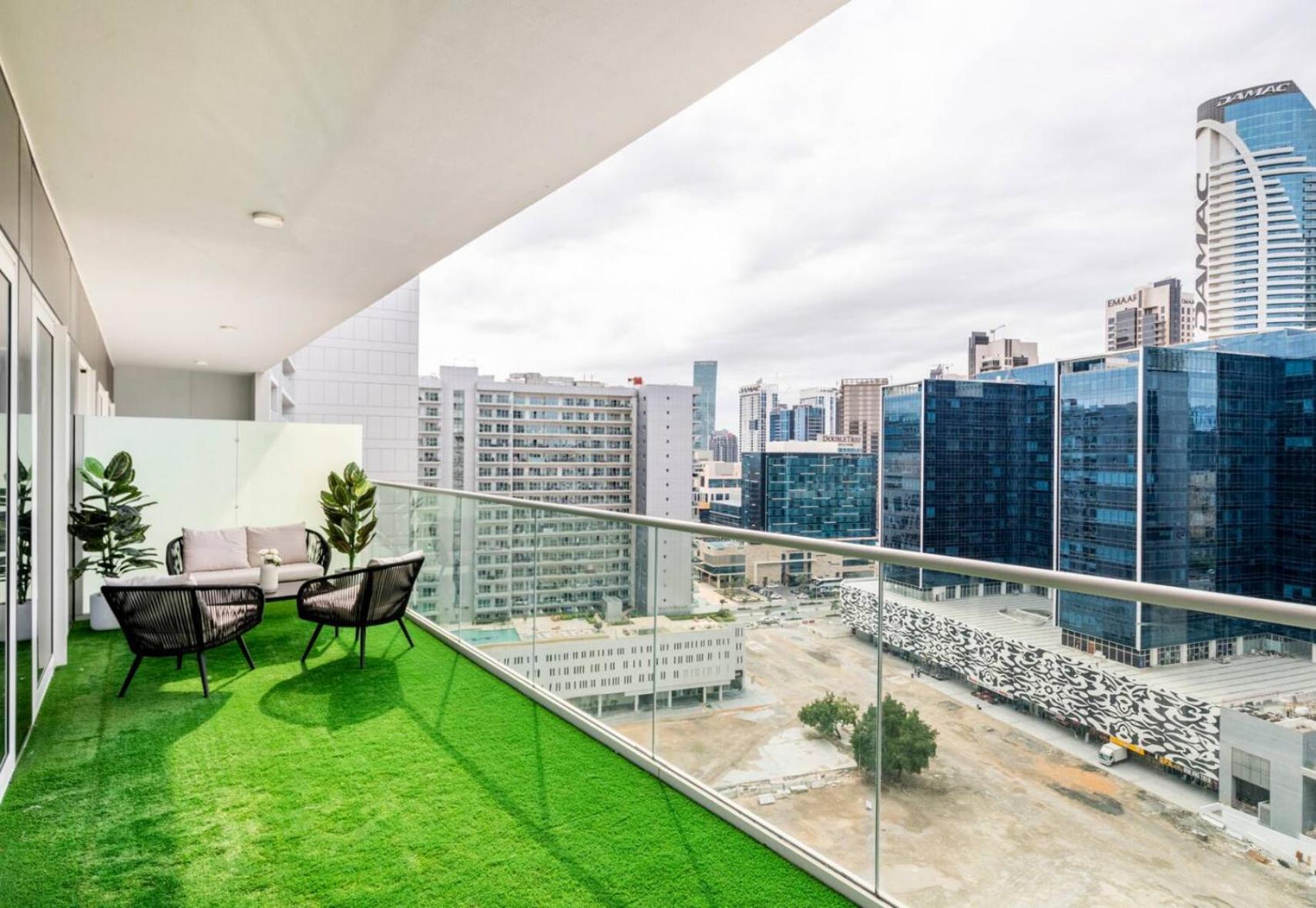 Luxury 2 Bedroom With Burj Khalifa View Dubai Bagian luar foto