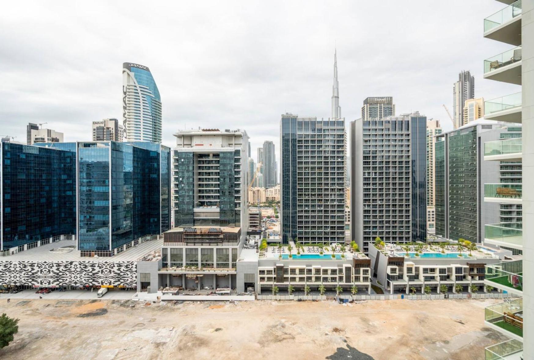 Luxury 2 Bedroom With Burj Khalifa View Dubai Bagian luar foto